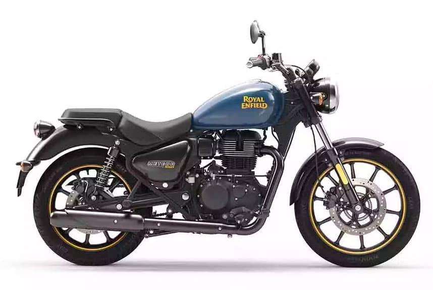 meteor 350 on road