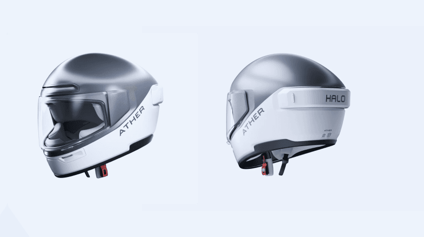 Ather Halo Smart Helmet Series Unique Helmets by Ather Energy