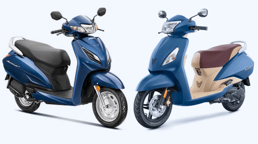 Scooter Clash Honda Activa 6G vs. TVS Jupiter ZX