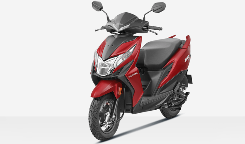 The all new Honda Dio H-Smart
