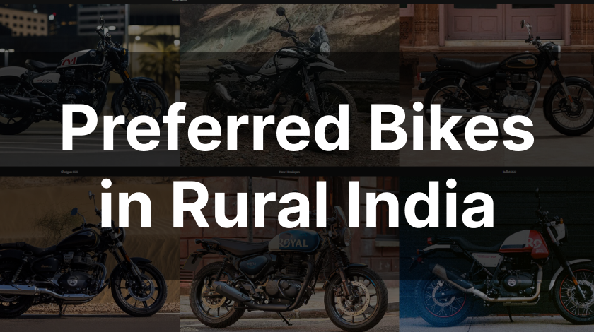 Rural India's Favorite Bikes