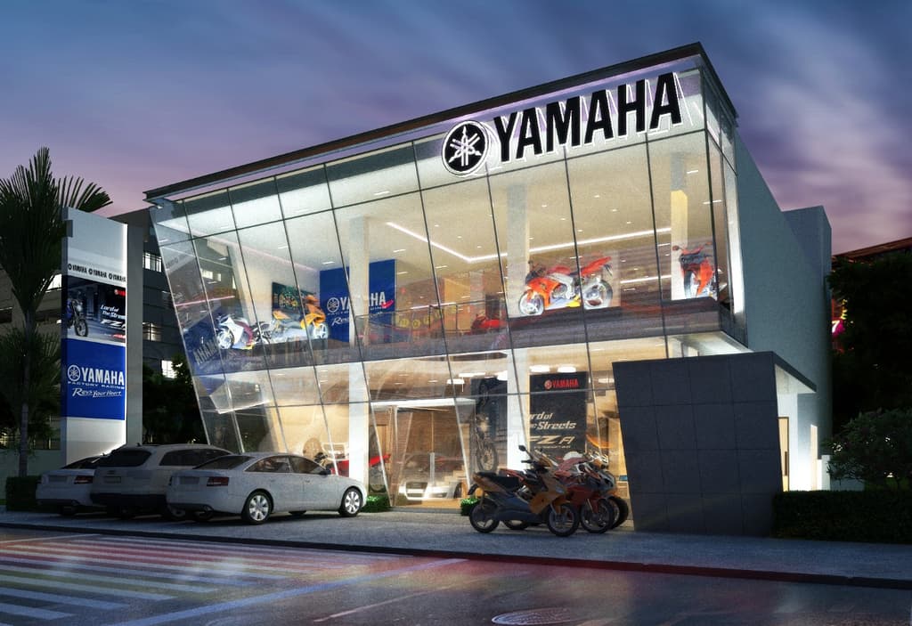 Yamaha on sale showroom nagarbhavi